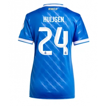 Billige Fotballdrakt Real Madrid Dean Huijsen #24 Replika Tredjedrakt Dame 2025-26 Kortermet